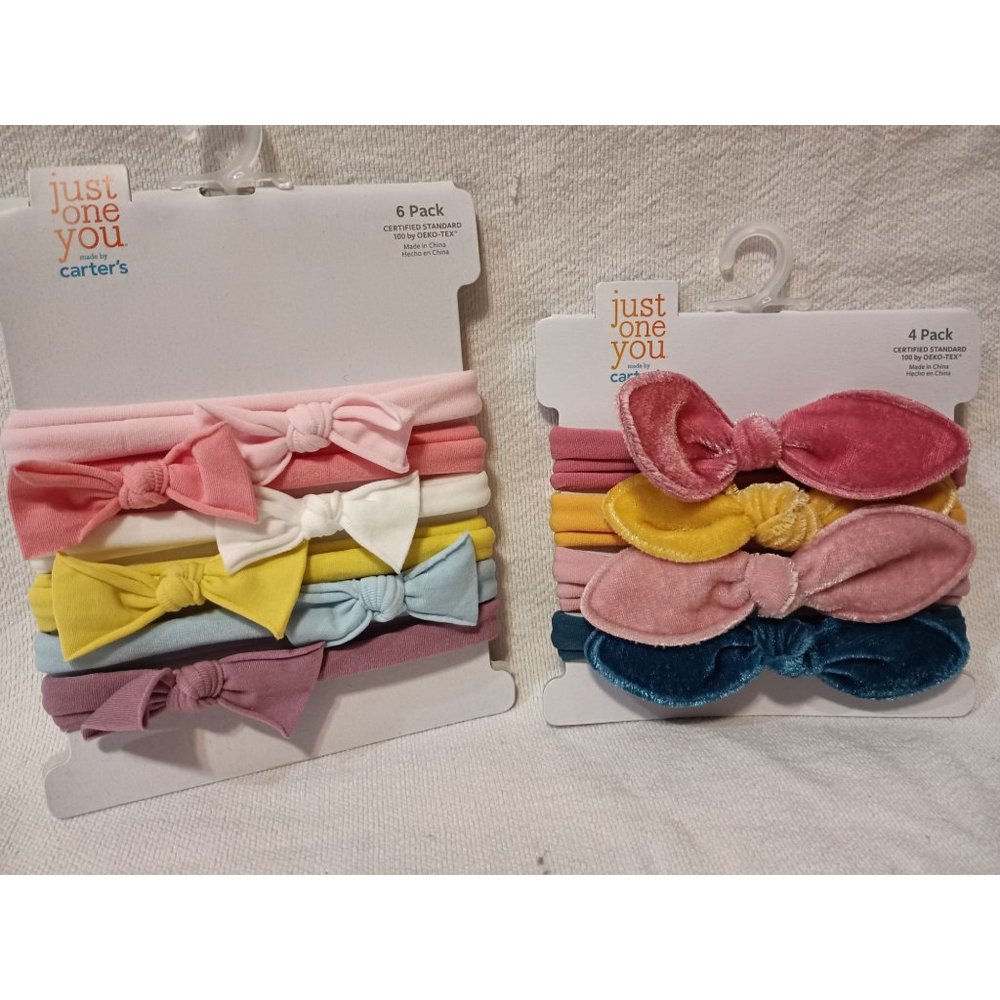 set of 2 packs carters little girls headbands